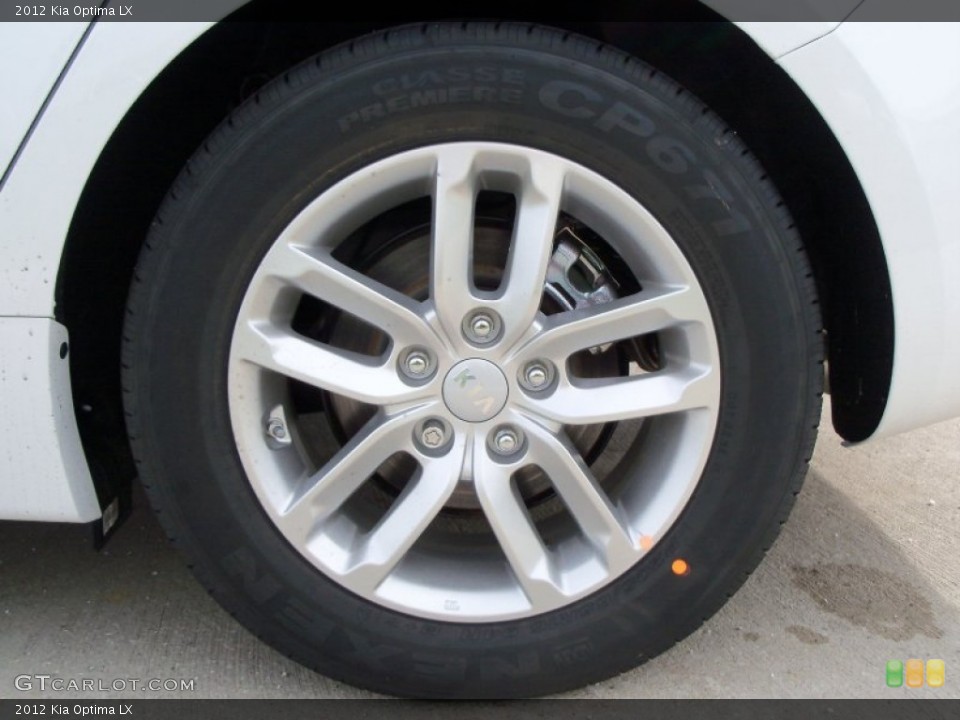 2012 Kia Optima LX Wheel and Tire Photo #55135300