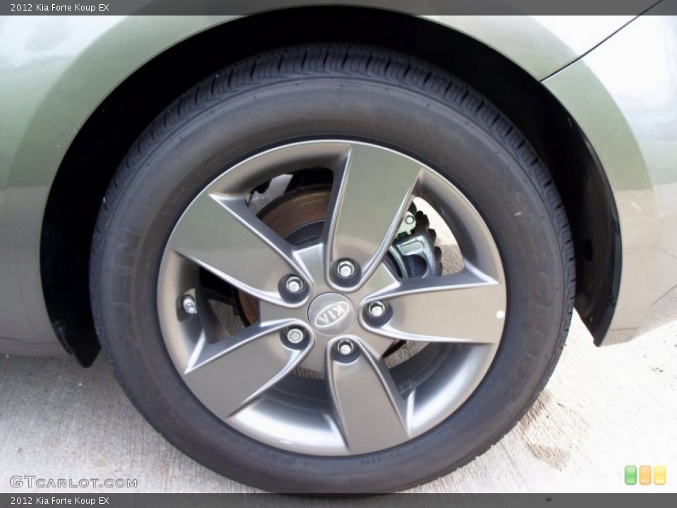 2012 Kia Forte Koup EX Wheel and Tire Photo #55135555