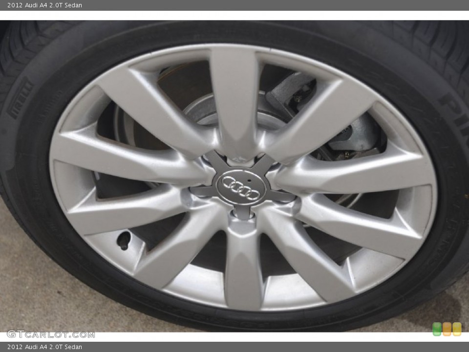 2012 Audi A4 2.0T Sedan Wheel and Tire Photo #55141779