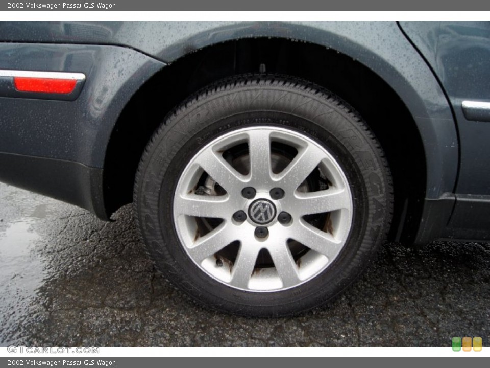 2002 Volkswagen Passat GLS Wagon Wheel and Tire Photo #55142039