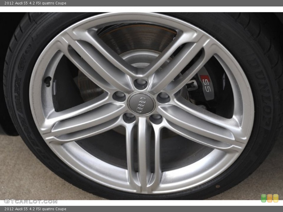 2012 Audi S5 4.2 FSI quattro Coupe Wheel and Tire Photo #55144316