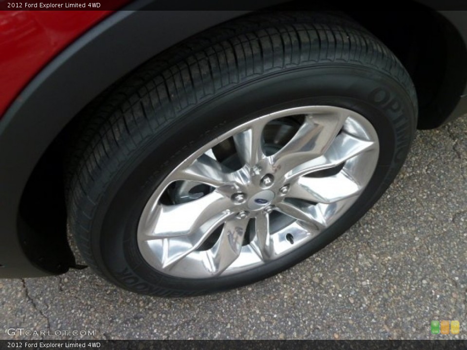 2012 Ford Explorer Limited 4WD Wheel and Tire Photo #55146140