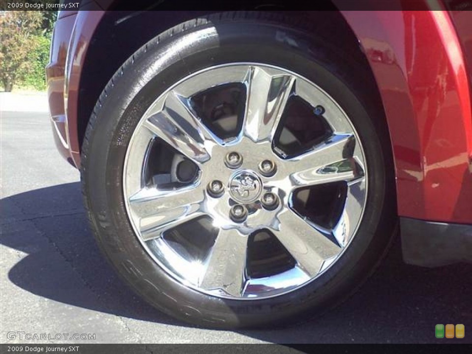 2009 Dodge Journey SXT Wheel and Tire Photo #55146782