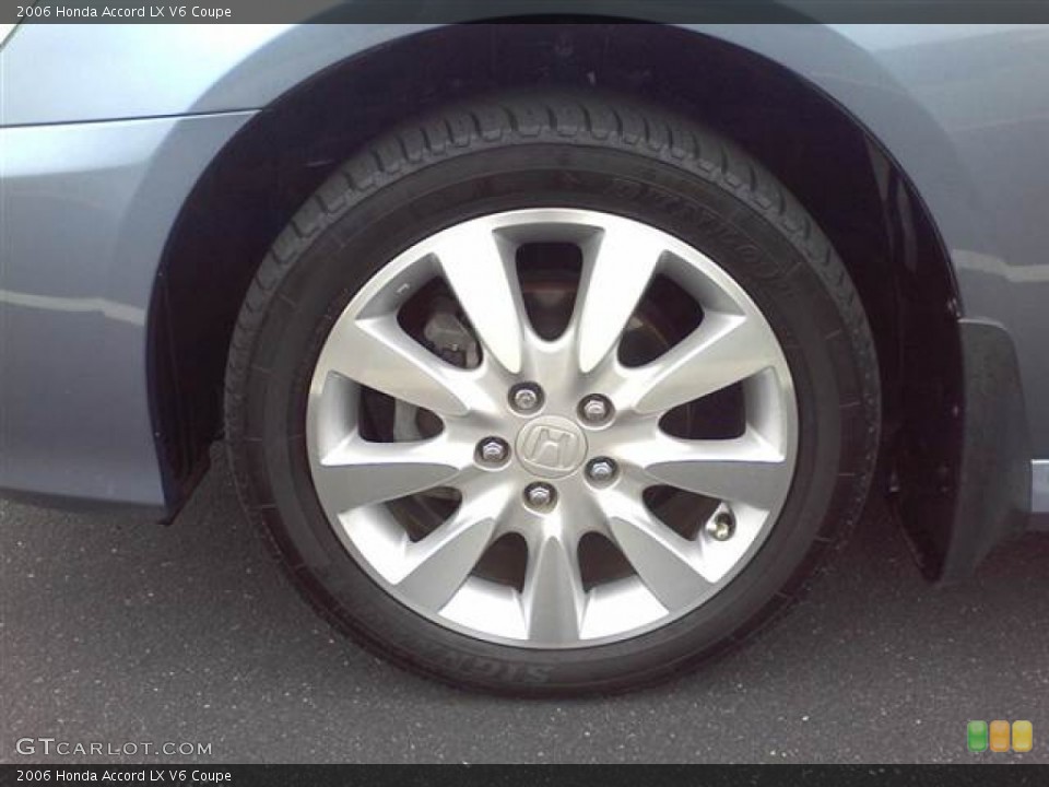2006 Honda Accord LX V6 Coupe Wheel and Tire Photo #55146965