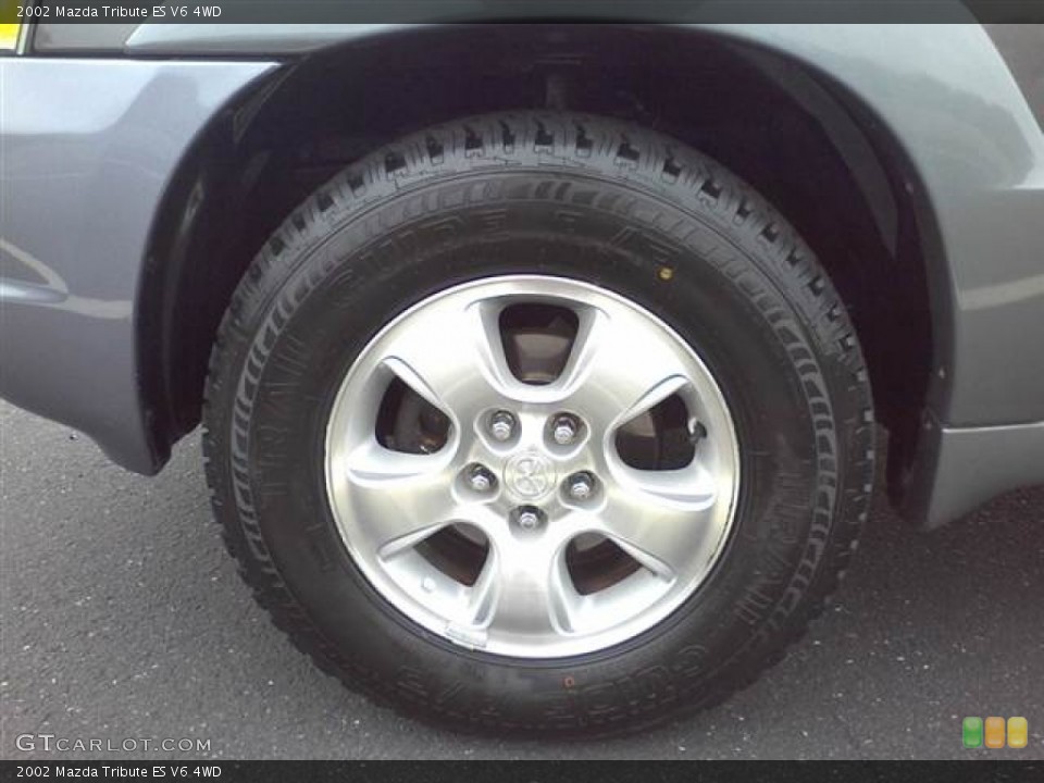 2002 Mazda Tribute ES V6 4WD Wheel and Tire Photo #55147334