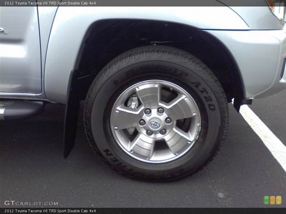 2012 Toyota Tacoma V6 TRD Sport Double Cab 4x4 Wheel and Tire Photo #55148078