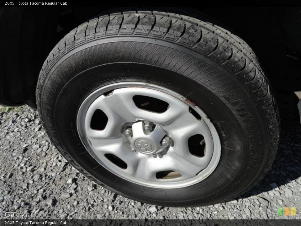 2005 Toyota Tacoma Regular Cab Wheel and Tire Photo #55148168