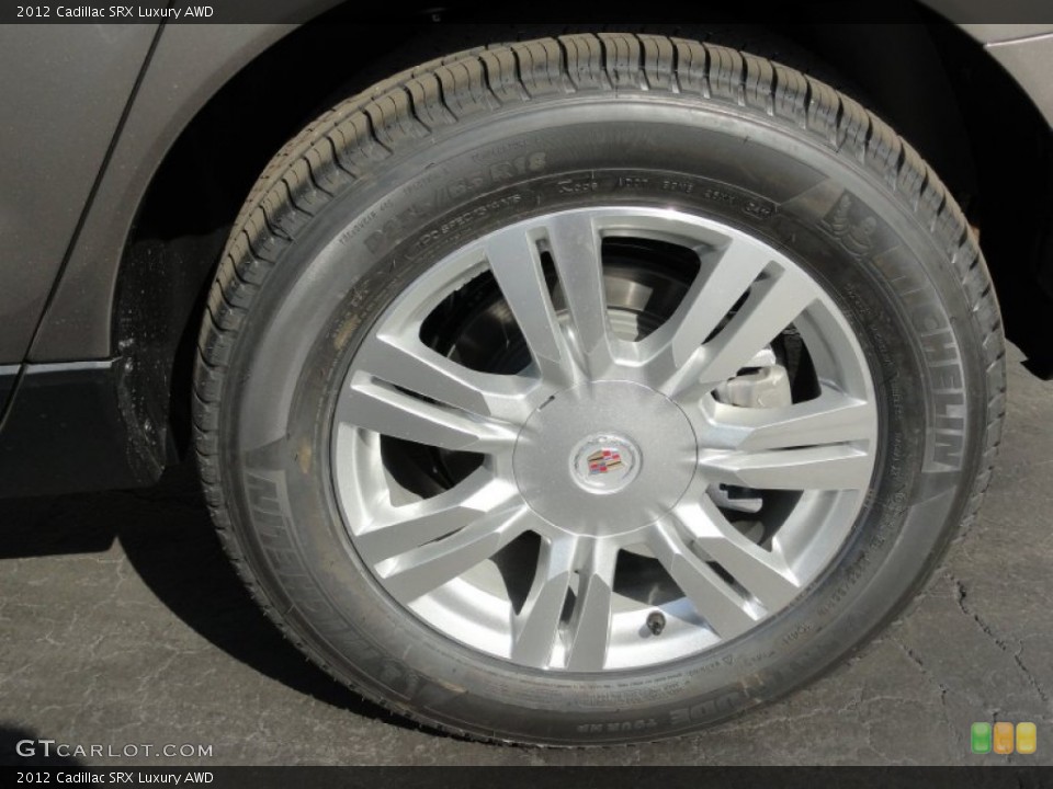 2012 Cadillac SRX Luxury AWD Wheel and Tire Photo #55150436
