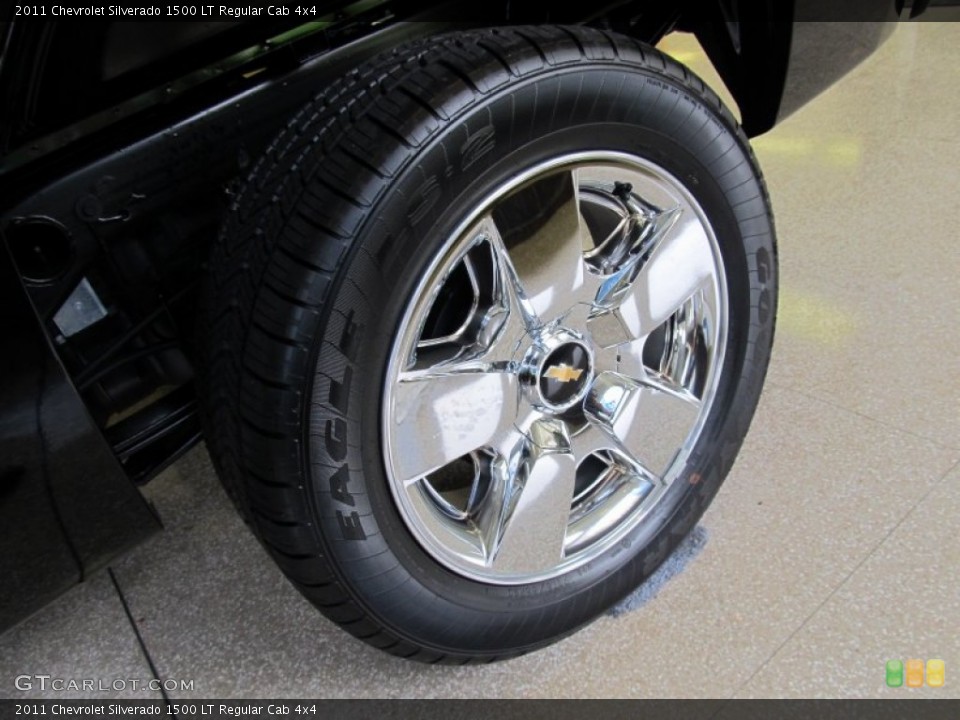 2011 Chevrolet Silverado 1500 LT Regular Cab 4x4 Wheel and Tire Photo #55151558