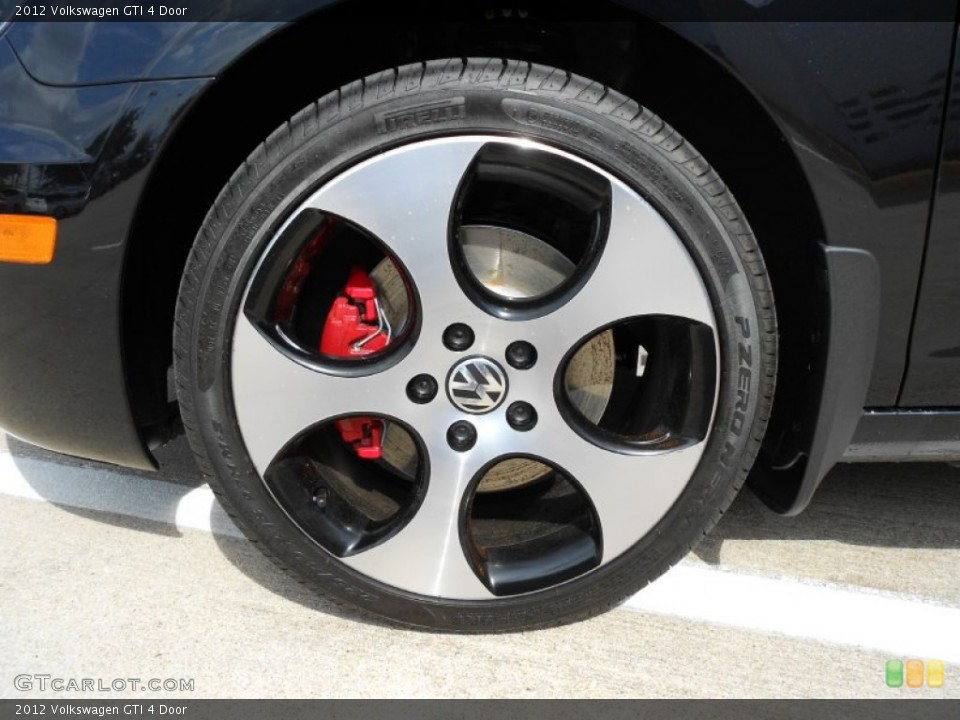 2012 Volkswagen GTI 4 Door Wheel and Tire Photo #55155596