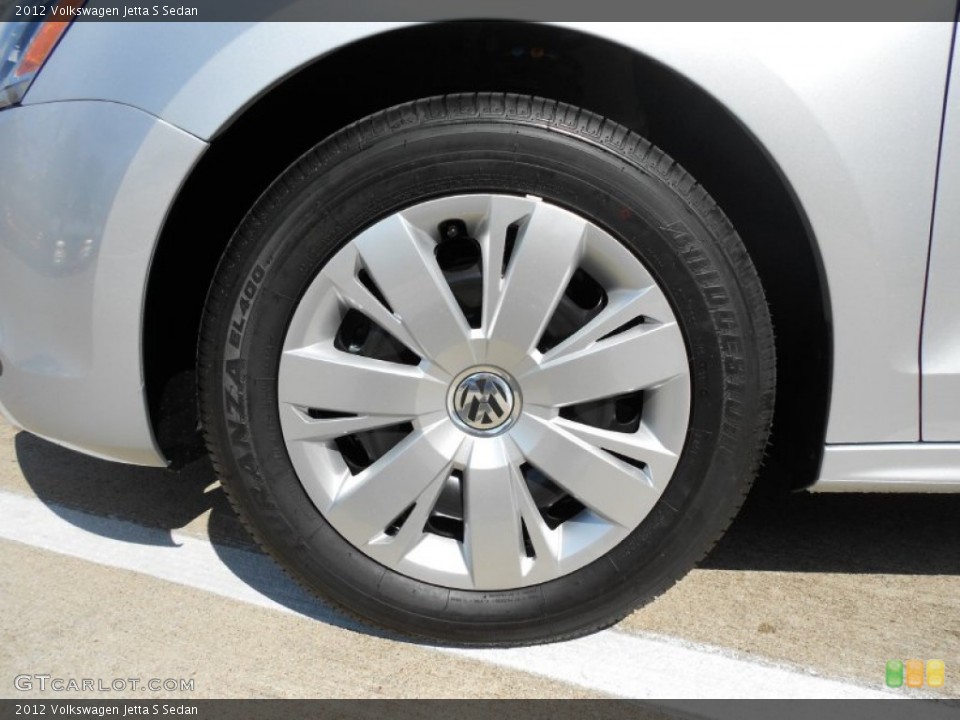 2012 Volkswagen Jetta S Sedan Wheel and Tire Photo #55156421