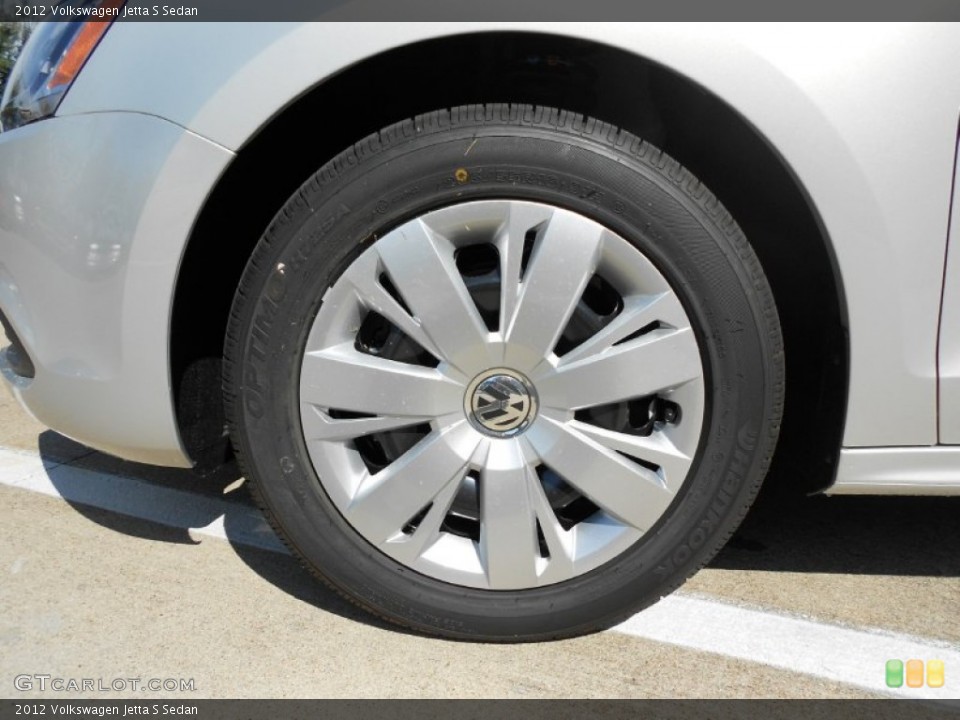 2012 Volkswagen Jetta S Sedan Wheel and Tire Photo #55156613