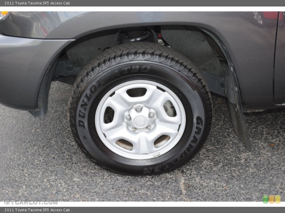 2011 Toyota Tacoma SR5 Access Cab Wheel and Tire Photo #55157555