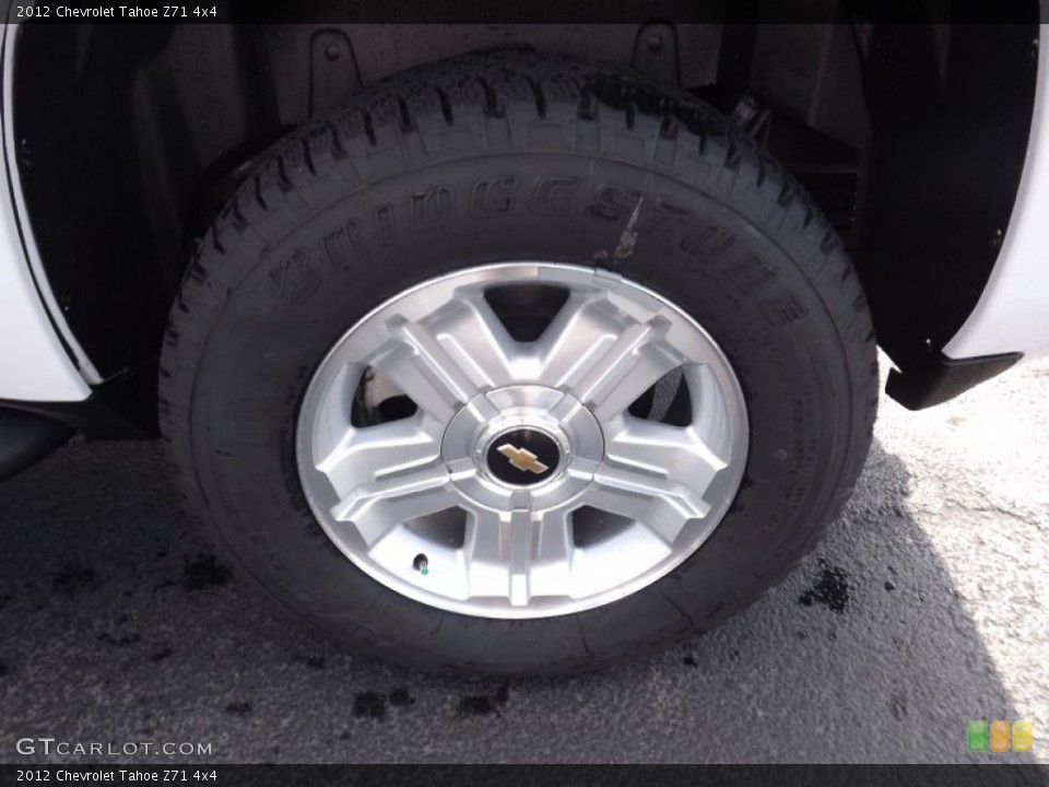 2012 Chevrolet Tahoe Z71 4x4 Wheel and Tire Photo #55158136