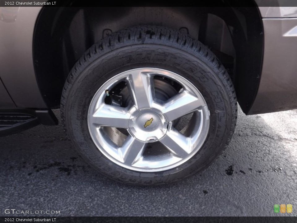 2012 Chevrolet Suburban LT Wheel and Tire Photo #55158302
