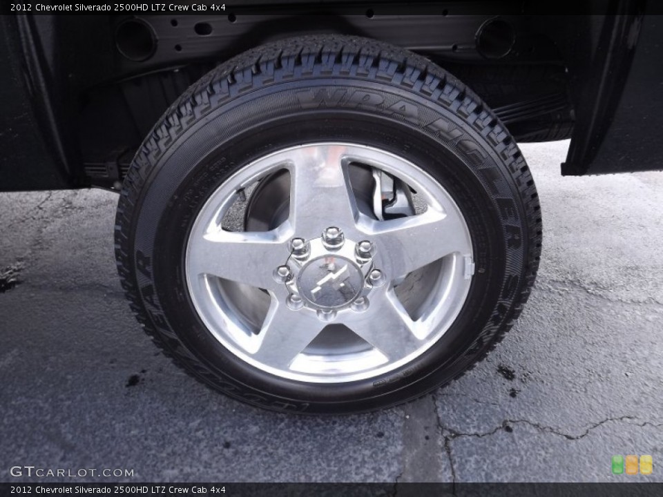 2012 Chevrolet Silverado 2500HD LTZ Crew Cab 4x4 Wheel and Tire Photo #55159136