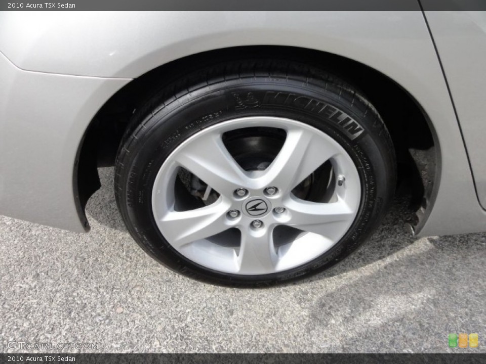 2010 Acura TSX Sedan Wheel and Tire Photo #55160591