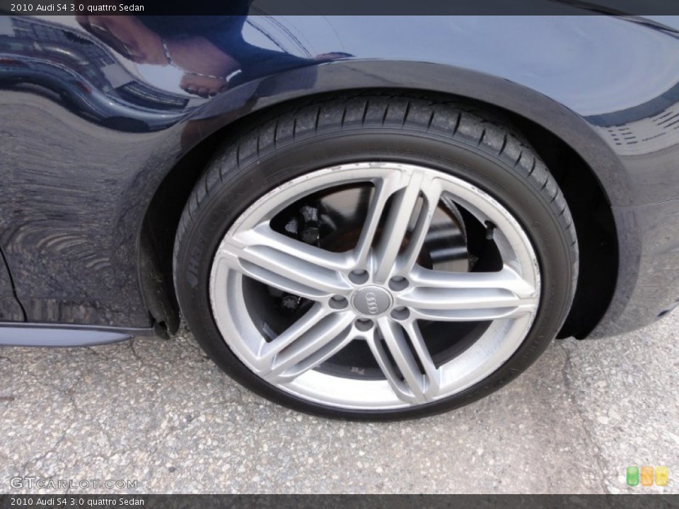 2010 Audi S4 3.0 quattro Sedan Wheel and Tire Photo #55161522