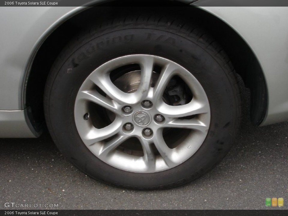 2006 Toyota Solara SLE Coupe Wheel and Tire Photo #55164590