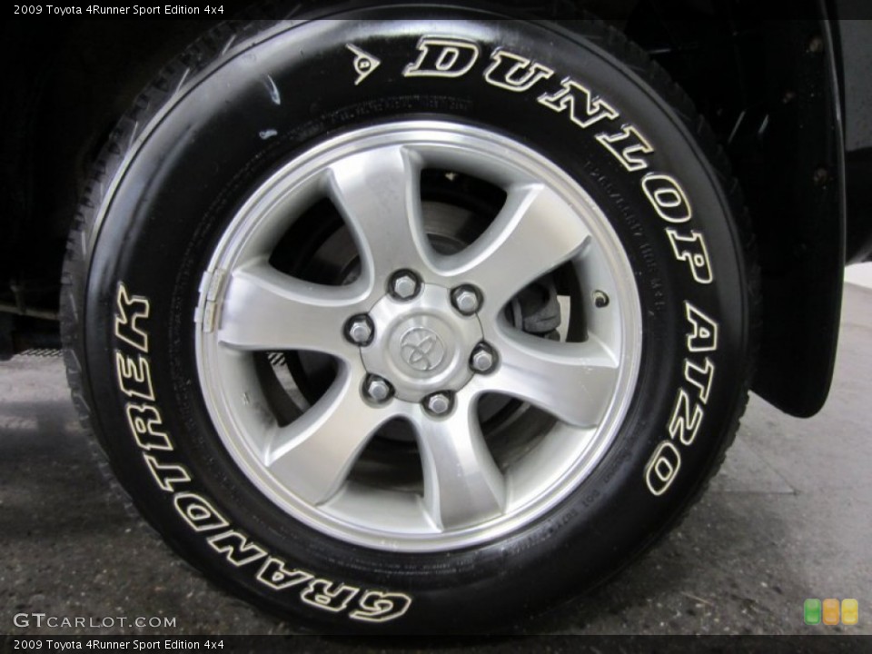 2009 Toyota 4Runner Sport Edition 4x4 Wheel and Tire Photo #55166169