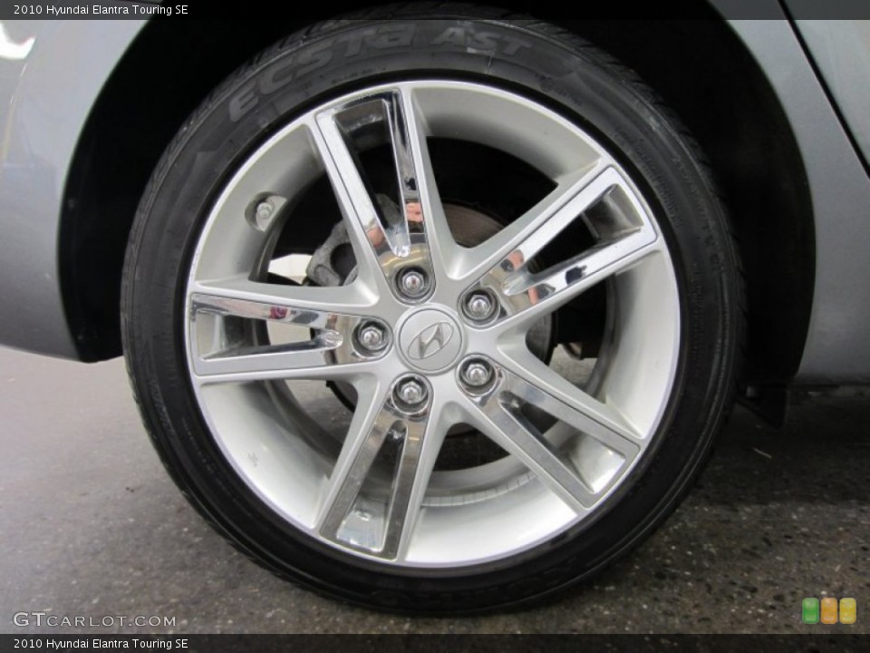 2010 Hyundai Elantra Touring SE Wheel and Tire Photo #55166561