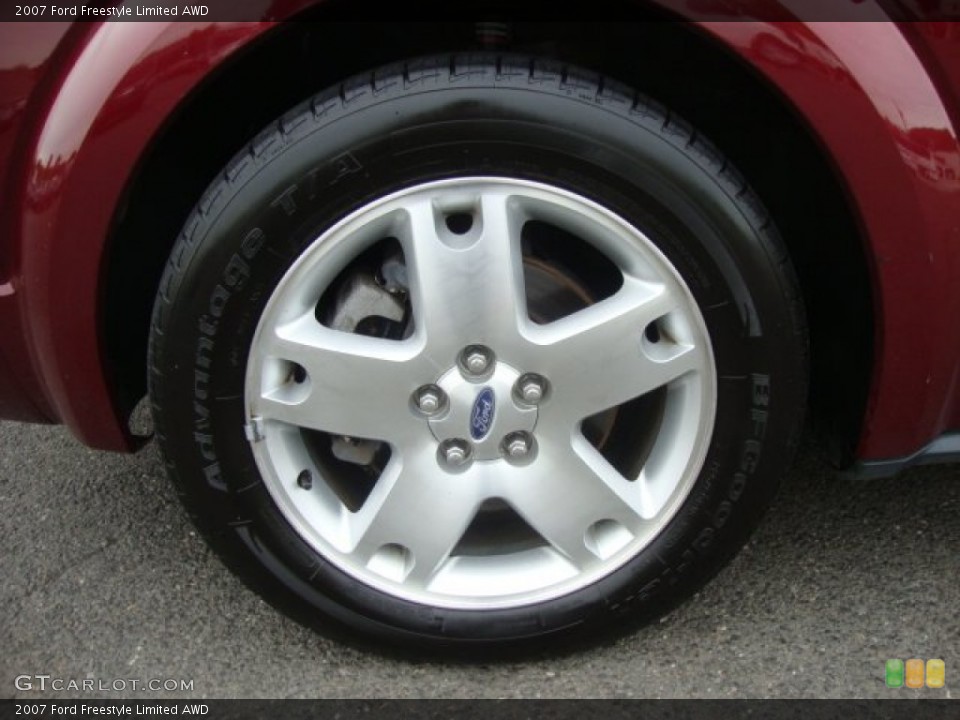 2007 Ford Freestyle Limited AWD Wheel and Tire Photo #55173305