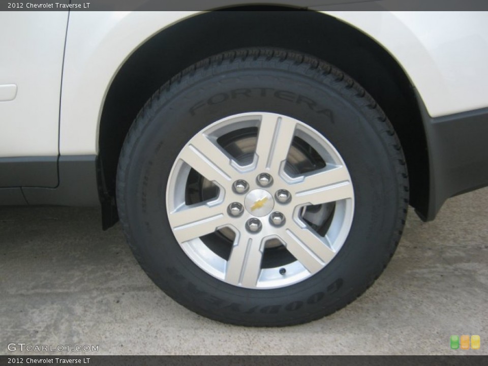 2012 Chevrolet Traverse LT Wheel and Tire Photo #55177569