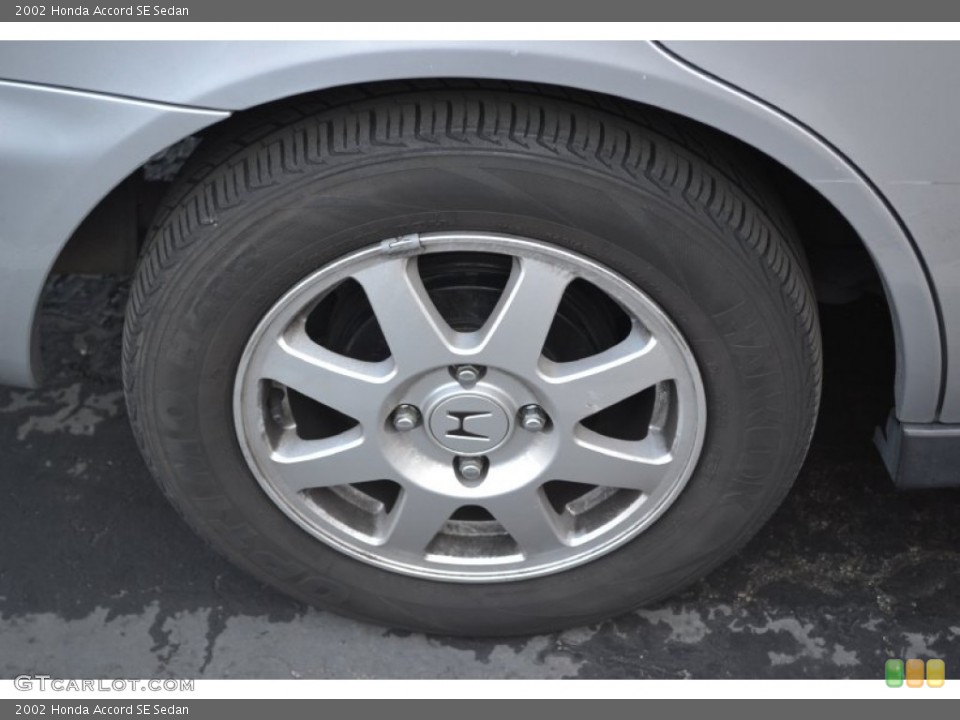 2002 Honda Accord SE Sedan Wheel and Tire Photo #55179099