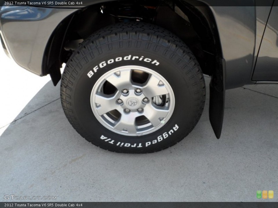 2012 Toyota Tacoma V6 SR5 Double Cab 4x4 Wheel and Tire Photo #55183500