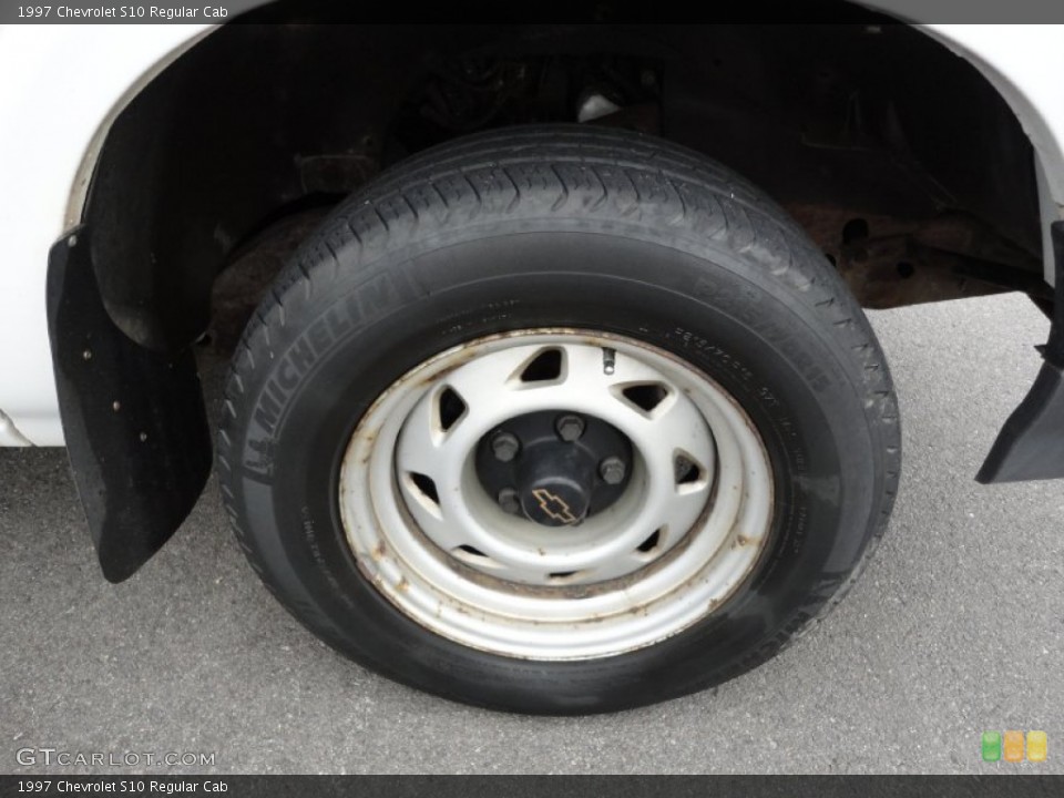 1997 Chevrolet S10 Regular Cab Wheel and Tire Photo #55188000