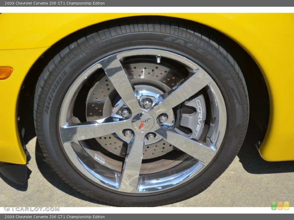 2009 Chevrolet Corvette Z06 GT1 Championship Edition Wheel and Tire Photo #55189971