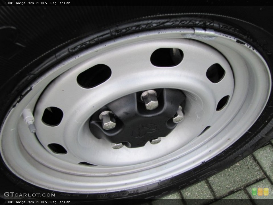 2008 Dodge Ram 1500 ST Regular Cab Wheel and Tire Photo #55196212