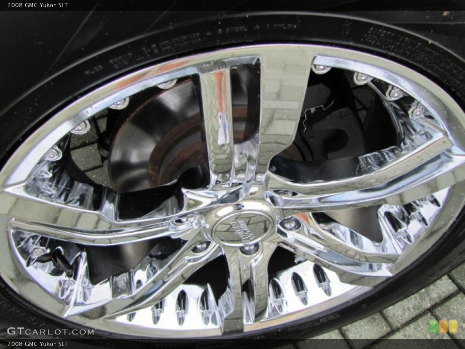 2008 GMC Yukon Custom Wheel and Tire Photo #55196430