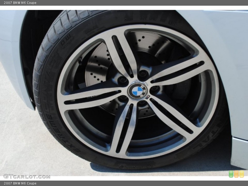 2007 BMW M6 Coupe Wheel and Tire Photo #55198485