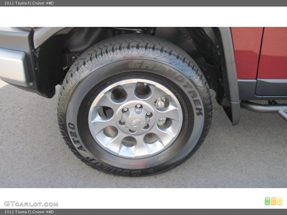 2011 Toyota FJ Cruiser 4WD Wheel and Tire Photo #55200624