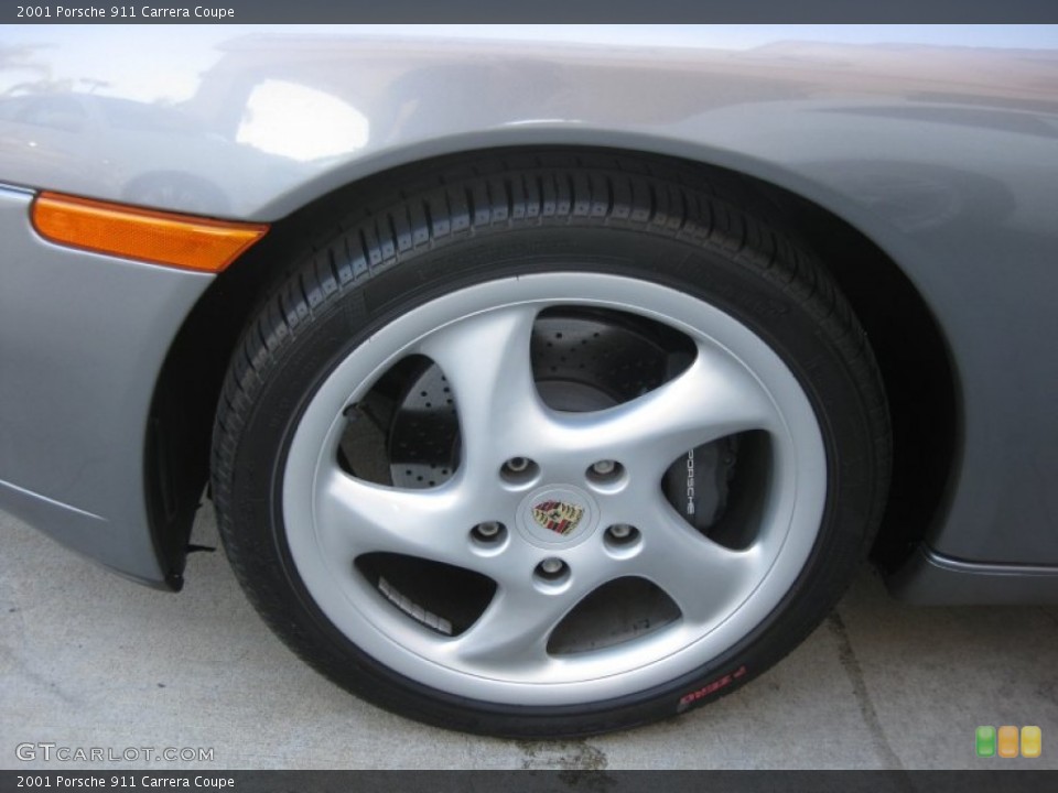 2001 Porsche 911 Carrera Coupe Wheel and Tire Photo #55201941