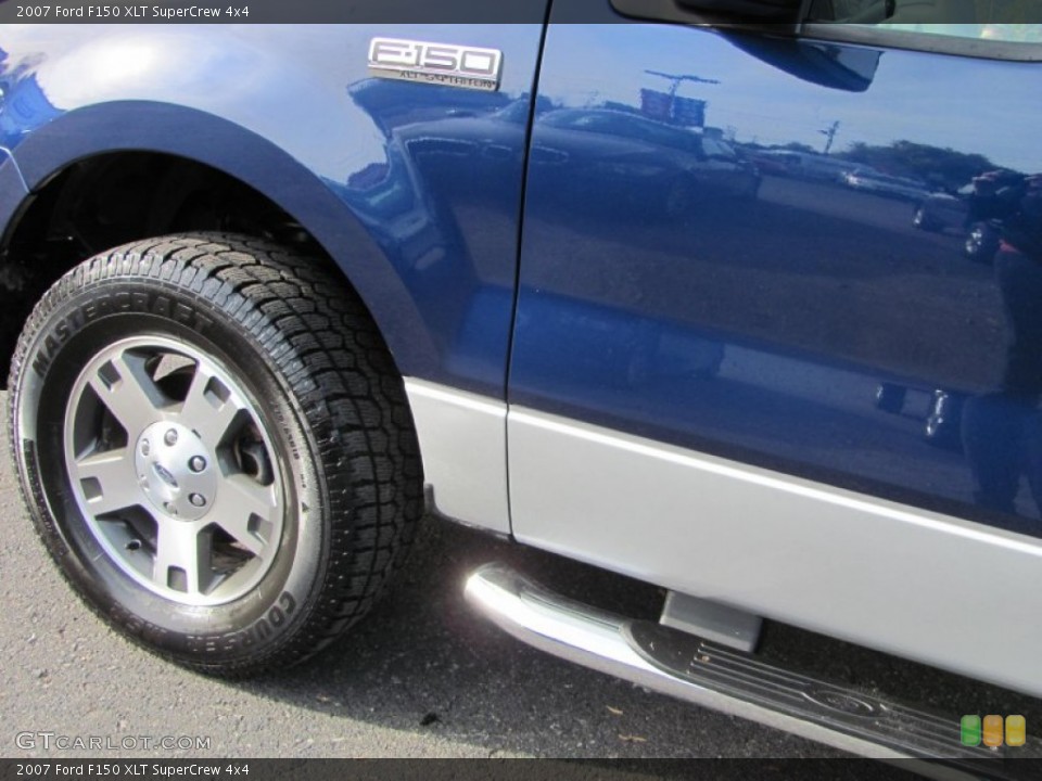 2007 Ford F150 XLT SuperCrew 4x4 Wheel and Tire Photo #55207702