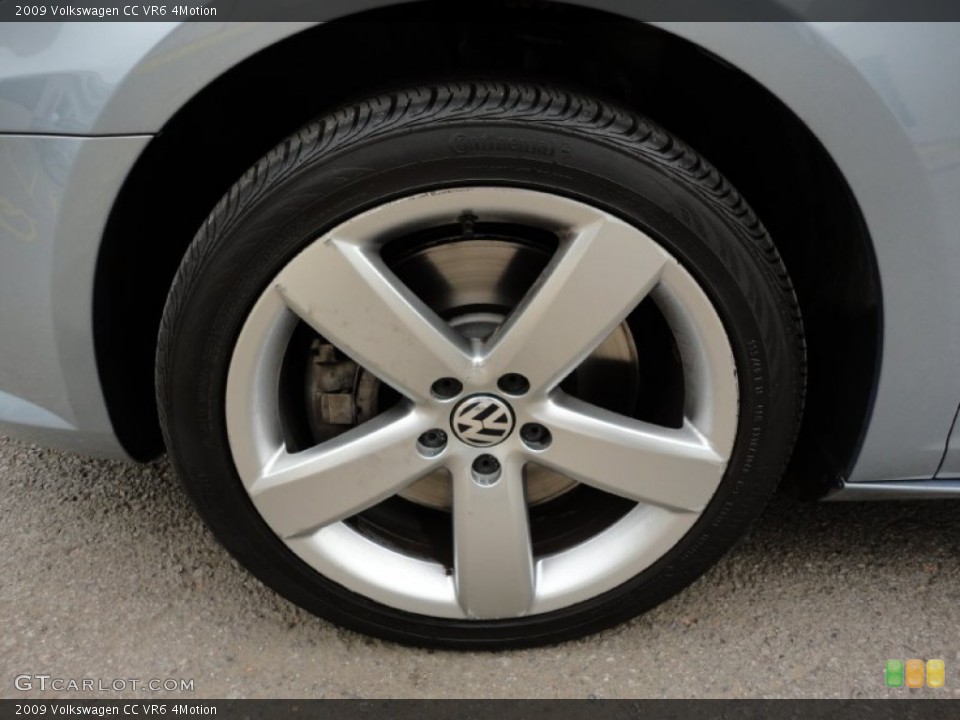 2009 Volkswagen CC VR6 4Motion Wheel and Tire Photo #55207809