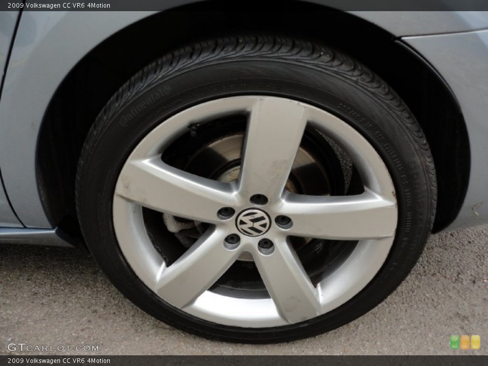 2009 Volkswagen CC VR6 4Motion Wheel and Tire Photo #55207812