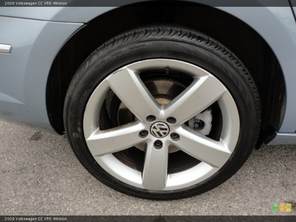 2009 Volkswagen CC VR6 4Motion Wheel and Tire Photo #55207821