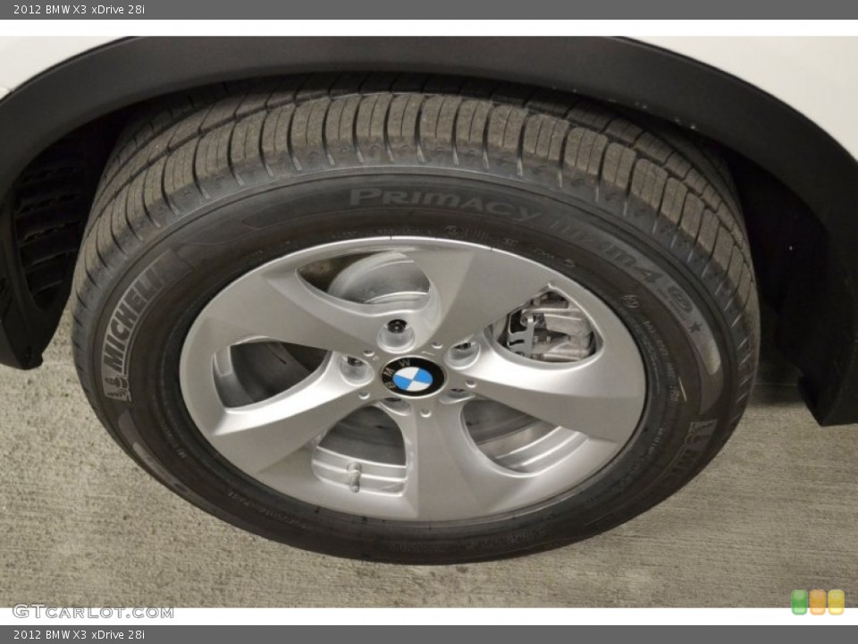 2012 BMW X3 xDrive 28i Wheel and Tire Photo #55211837