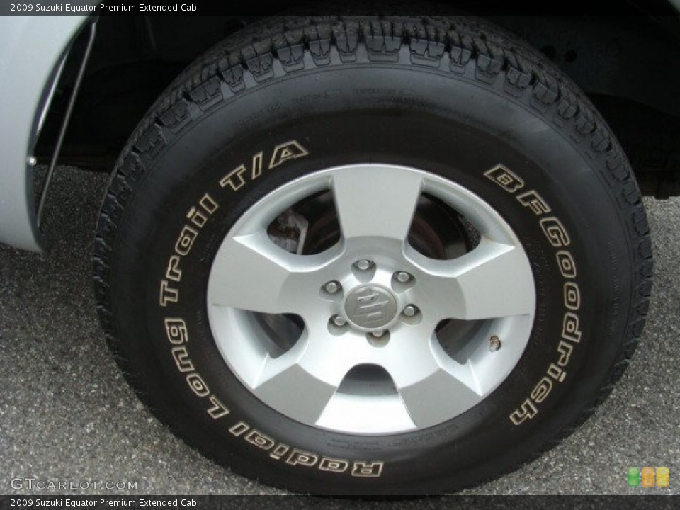 2009 Suzuki Equator Premium Extended Cab Wheel and Tire Photo #55215046