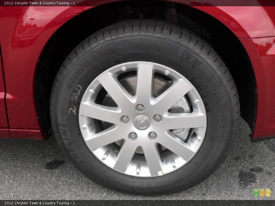 2012 Chrysler Town & Country Touring - L Wheel and Tire Photo #55215738