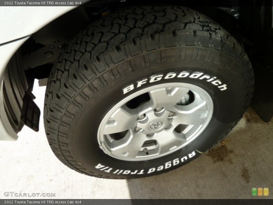 2012 Toyota Tacoma V6 TRD Access Cab 4x4 Wheel and Tire Photo #55216810