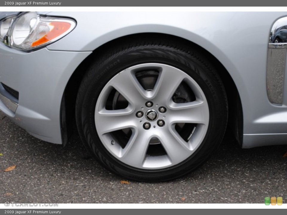 2009 Jaguar XF Premium Luxury Wheel and Tire Photo #55218865