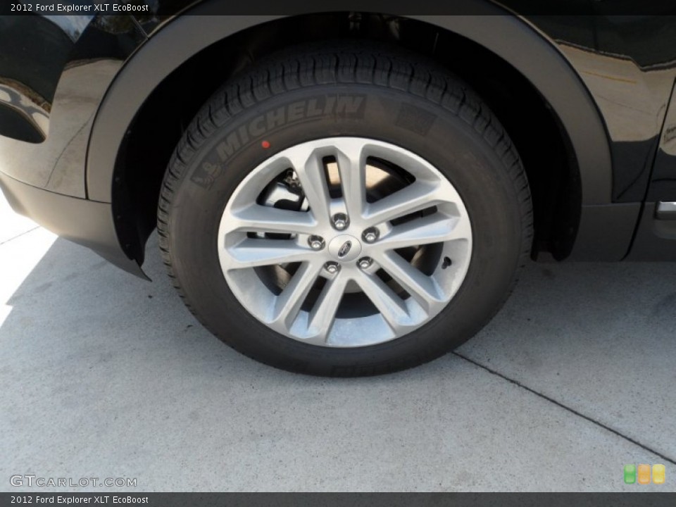 2012 Ford Explorer XLT EcoBoost Wheel and Tire Photo #55223641