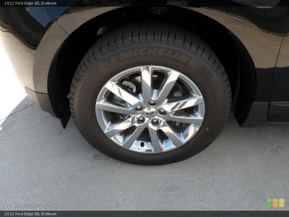 2012 Ford Edge SEL EcoBoost Wheel and Tire Photo #55223992