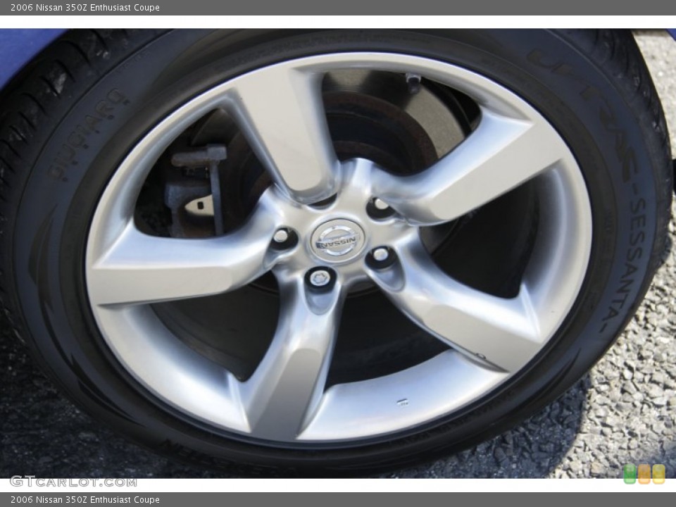 2006 Nissan 350Z Enthusiast Coupe Wheel and Tire Photo #55226884