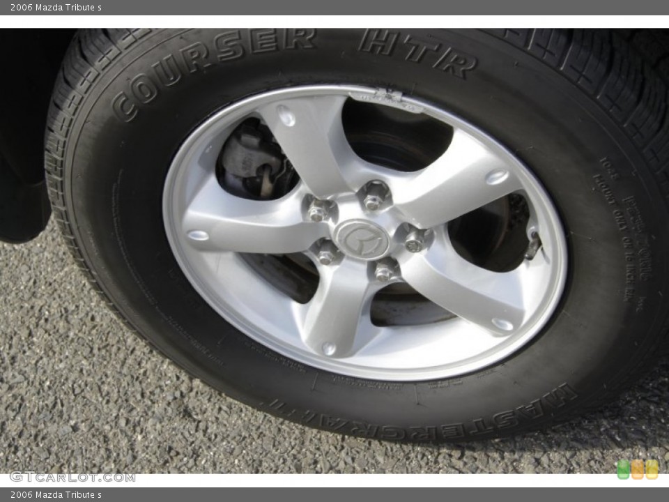 2006 Mazda Tribute s Wheel and Tire Photo #55230138