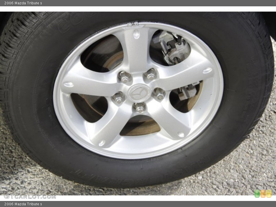 2006 Mazda Tribute s Wheel and Tire Photo #55230163